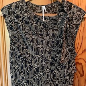 Silk Max Studio midi dress with slip S